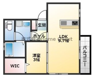 第8ウエスタンハイツの物件間取画像